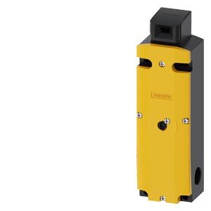 Interruptor de posición de seguridad con retención Fuerza de retención 1300 N 5 sentidos de ataque Enclavado por resorte Desenclavamiento auxiliar delante Tensión en electroimán 24 V DC Vigilancia actuador 2NC/1NA Vigilancia electroimán 2NC/1NA Suministro sin actuador. debe pedirse por separado   3SE5322-0SD21