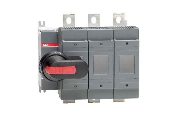 SECC ROTATIVO B/CARGA C/FUS TIPO NH000-00 C/MANIJA Y EJE 160A 3P   OS160GD03P