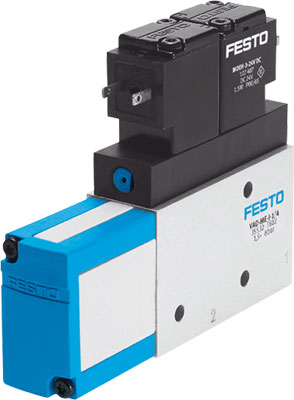 GENERADOR DE VACIO / C/ VALV. CORTE / CONEX. AIRE COMP. G1/8 - VACIO G1/4 / C/ IMPULSO DE EYECCION ELECTRICO