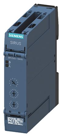 RELE DE TIEMPO MULTIFUNCION SIRIUS 3RP25 REG 0.5-100h 27 FUNCIONES 2CO 12 -240 VCA/CC   3RP2505-1BW30