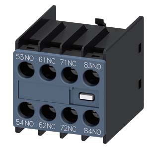 BLOQUE DE CONTACTOS AUXILIAR, SIRIUS INNOVATIONS,, 4NC, MONTAJE FRONTAL,  P/3RH2140   3RH2911-1GA04