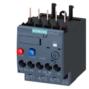 RELÉS DE SOBRECARGA TÉRMICOS SIRIUS INNOVATIONS S00,REGULACIÓN 0,11 - 0,16 A, 1NA+1NC   3RU2116-0AB0