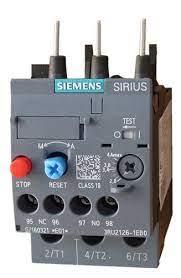 RELÉS DE SOBRECARGA TÉRMICOS SIRIUS INNOVATIONS S0,REGULACIÓN 2,8-4A, 1NA+1NC(TORNILLO)   3RU2126-1EB0