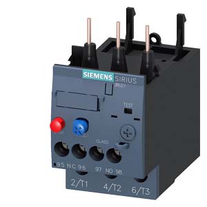 RELÉS DE SOBRECARGA TÉRMICOS SIRIUS INNOVATIONS S0,REGULACIÓN 5,5-8A, 1NA+1NC(TORNILLO)   3RU2126-1HB0