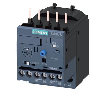 RELÉS DE SOBRECARGA ELECTRÓNICOS SIRIUS INNOVATIONS S00, REGULACIÓN 3 - 12A,CLASE 10   3RB3016-1SB0