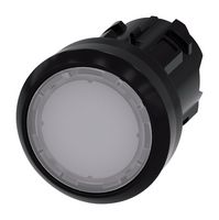 PULSADOR LUM ACT RAS BLANCO   3SU1001-0AB60-0AA0
