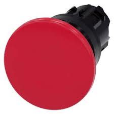 PULSADOR HONGO ACT Ø40MM PLAST SIN CONTACTOS IP69K ROJO SIN RETENCION   3SU1000-1BD20-0AA0