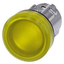 LAMPARA SEÑALIZACION ACT METAL SIN LED AMARILLA IP69K   3SU1051-6AA30-0AA0