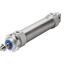 CILINDRO / ISO 6432 / DOBLE EFEC. / EMB. 40MM / CARRERA 100MM / AMORT. NEU. REGU. / P/DETEC. POSI. / VAST. M12X1.25 / CONEX. NEU. G1/4