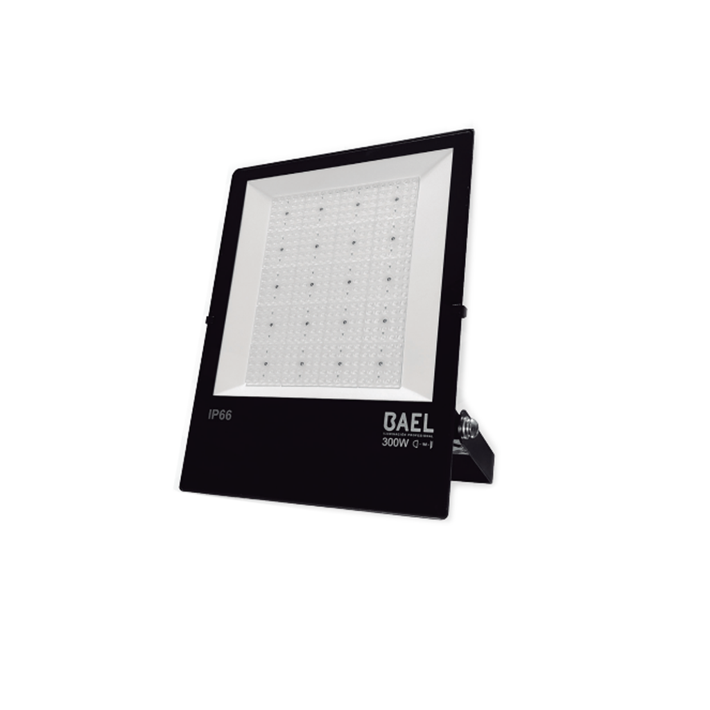 PROY LED 300W ULTRA DELGADO INYEC ALUM IP66 220VCA  42000lm 5700K 50000HS  25°. C/LEDS PHILIPS MEDIDAS 439x359x50MM