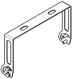 (PEDIR PRECIO)  KIT SOPORTE DE HIERRO BASCULANTE LARGO. MODELOS PERMITIDOS PROYECTOR EXPRL.