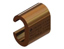 CONECTOR TIPO "C"  DERIV. Y/O PUESTA TIERRA. CABLE-CABLE, 50-25 A 50-70mm2 - CABLE-JABALINA ø3/8-35mm2/ø1/2-4a10mm2
