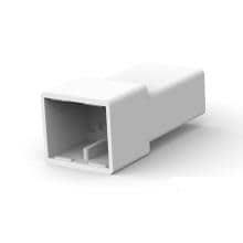 [120283] CAJA PLAST 6.35 2V P-LENG NATURAL     (EX 880298-1)