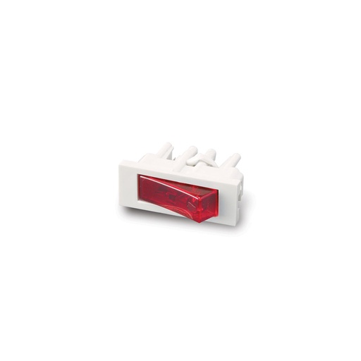 [0000210690602] MOD PULS LUMINOSO TECLA ROJO C/NEON SIGLO XXI