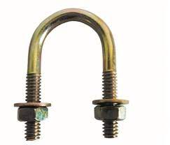 [GU 53] GRAMPA de HIERRO TIPO "U" P/CAÑO 1 1/2" GAS U-BOLT