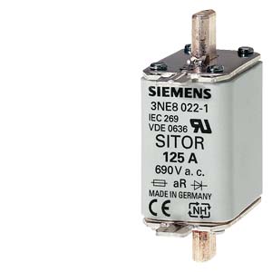 [100021875] (.)FUSIBLE ULTRA RAPIDO SITOR T00 100A 690V CURVA GS   3NE1021-0