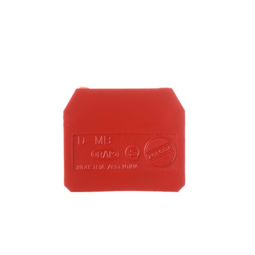 [D-MB-RO] TAPA P/BORNE MB/MBS ROJO