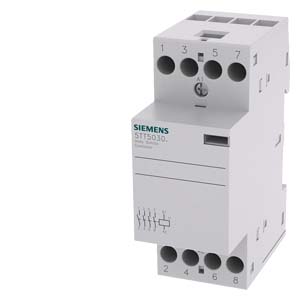 [100027459] CONTACTOR MODULAR P/DIN 4NA BOB 220VCA AC-3: 4KW AC-1:25A SIN PERILLA   5TT5830-0