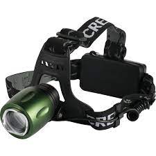 [*72371] LINTERNA VINCHA RECARGABLE 5W 350LM   TIPO MINERO    4 MODOS (- Alto: 350lm. - Bajo: 175lm. - Flash. - Zoom.). - Batería de litio: 3.7V 1200mAh (incluida). - Alimentación: USB (cable incluido)