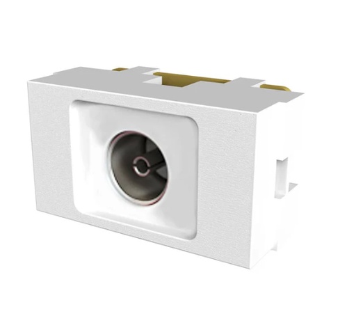 [169497] MOD TOMA TV PASANTE PIN GRUESO BLANCO PLATINUM