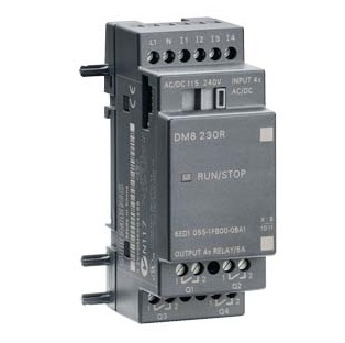 [100323882] LOGO! 8 MODULO E/S DIGITALES DM8 230R (4DI EN 220VAC, 4DO RELE) SOLO PARA LOGO! 8   6ED1055-1FB00-0BA2