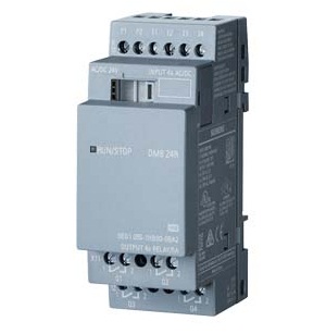 [100323884] LOGO! 8 MODULO E/S DIGITALES DM8 24R (4DI EN 24VDC, 4DO RELE) SOLO PARA LOGO! 8   6ED1055-1HB00-0BA2
