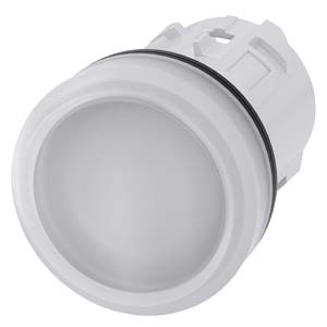 [100353731] LAMPARA SEÑALIZACION ACT PLASTICO SIN LED BLANCO IP69K   3SU1001-6AA60-0AA0
