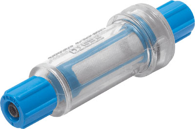 [VAF-PK-4] FILTRO DE VACIO EN LINEA / FILTRACION 50 µM / CONEX. NEU. PK-6 - P/ MANGUERA 6MM