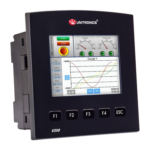 [*103958] OPLC VISION (PLC+HMI) V350-J-RA22 (8-10-12ED/2EA/2 TC-PT/8SR/2SA) DISPLAY GRAFICO COLOR TACTIL