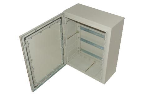 [*107899] GAB S/ CHASIS METALICO 500x 500x 250  COLOR BEIGE RAL 7032 IP65 IK10  SERIE MP