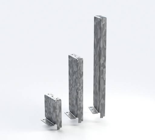[108414] SOPORTES PARA RIEL Y PORTA ELEMENTOS 225 MM - KIT X2 UNIDADES