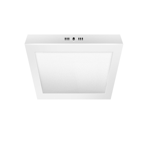 [110033] PLAFON LED CUADRADO  6W 220-240V 25.000HS LUZ CALIDA 3000K-540LM 121X40mm