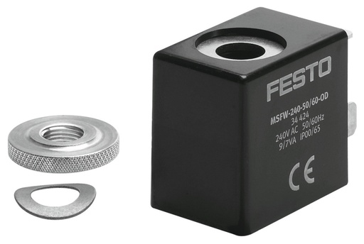 [MSFW-110-50/60-EX] BOBINA / VALORES 110VAC 50/60 HZ / P/ VALV. NVF3 / ATEX (CONTRA EXPLOSION) nA = SIN CHISPAS / P/ CONEC. MSSD-V-M16 (PEDIR APARTE)