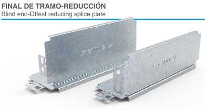 [*112655] REDUCCION/FINAL ESCALERA SMARTTRAY  150 ALA 90  #18     GALV. CALIENTE
