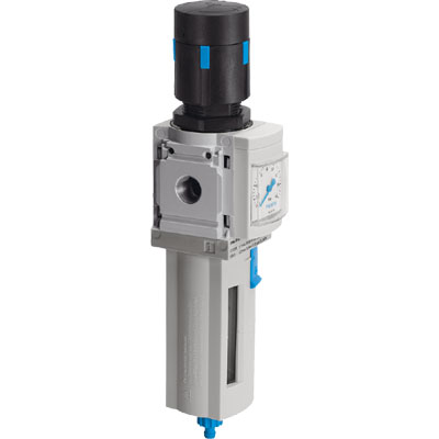 [MS4-LFR-1/4-D6-E-R-V-AS-WR] FILTRO-REGULADOR / ROSCA G1/4 / REGULA 0.3-7 BAR / FILTRA 40 µM / VASO SINTETICO C/ FUNDA PLAST. / PURGA AUTOMATICA / C/ ESCUADRA FIJACION WR
