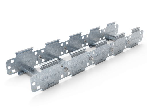 [112895] CURVA VERTICAL ESCALERA SMARTTRAY 150  5 ESL ALA 90  #18 GALVANIZADA EN CALIENTE