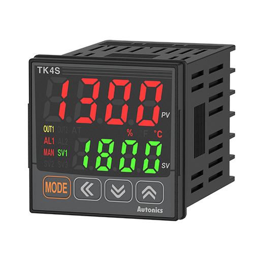 [112983] CONTROL DE TEMP. PID 24-28VCA/VCD ALARMA SALIDA RELE 48x48mm. Entrada configurable para Termocuplas (13 tipos), 