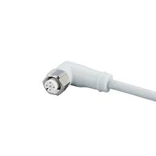 [*113046] CONECTOR ACODADO HEMBRA M8 3P P/ SENSORES    CAB 5MT  3 HILOS