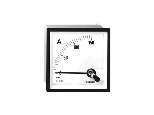 [*113049] AMPERIMETRO 150A 60mVCC 96X96 CL 1.5   BC96