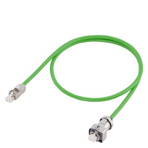 [100029536] Cable de señales, confeccionado tipo: 6FX8002-2DC10 DRIVE-CLiQ con 24 V conector RJ45 IP20 en el lado del módulo e IP67 en el lado del motor MOTION-CONNECT 800Plus autorizado solo hasta 75 m de longitud Dmáx = 7,1 mm longitud (m) = +0 +20 +5 +0.           6FX8002-2DC10-1CF0